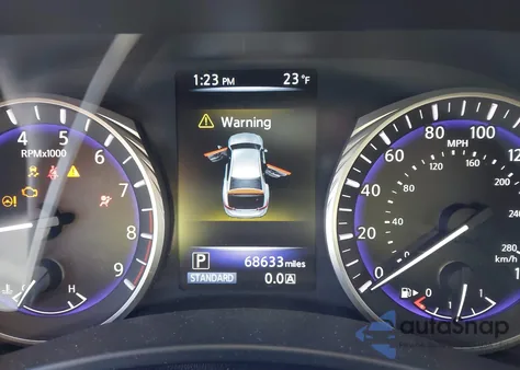 2014 Infiniti Q50 Premium z USA, uszkodzony, nr VIN JN1BV7AR8EM689255